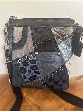 Coach Patchwork Crossbody Swingpack